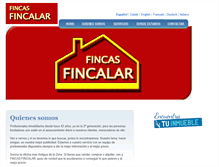 Tablet Screenshot of fincalar.com